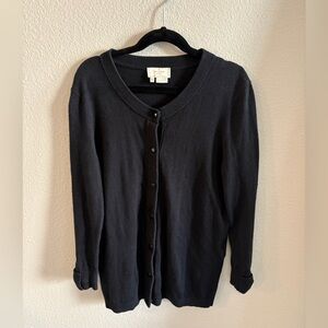 Kate Spade Elegant Black Cardigan